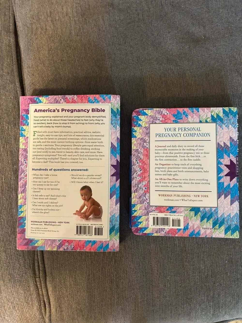 Workman Publishing two piece